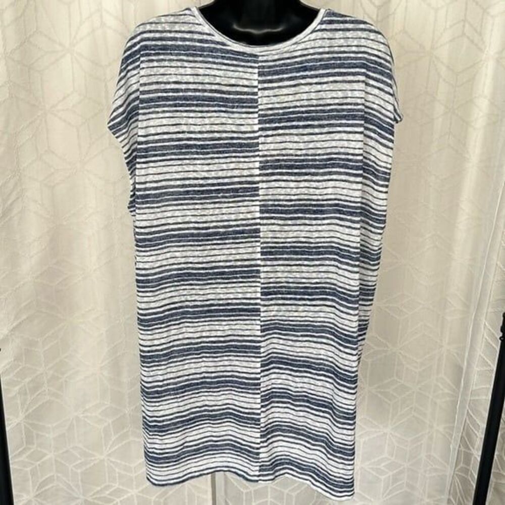 Vince Camuto Womens Misaligned Pullover Blouse - Picture 7 of 9